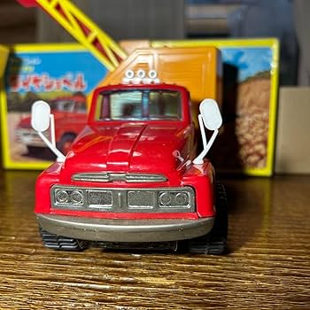 トヨタ　ボンネットトラック　日本製　ブリキ　おもちゃ　1/18スケール以上 トヨタ ボンネットトラック 日本製 ブリキ おもちゃ 1/18
